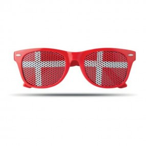 Lochbrille Pinehole Fanbrille Fussball Brille Länderbri...