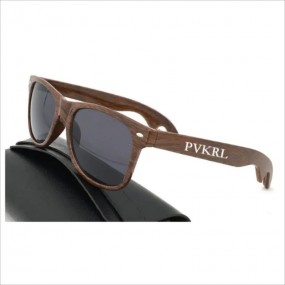 Holztextur Sonnenbrille UV400 mit Flaschenöffner mit Ih...