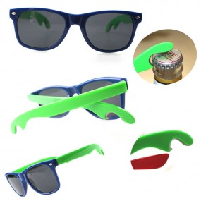 Sonnenbrille UV400 mit Flaschenöffner günstig bedrucken...